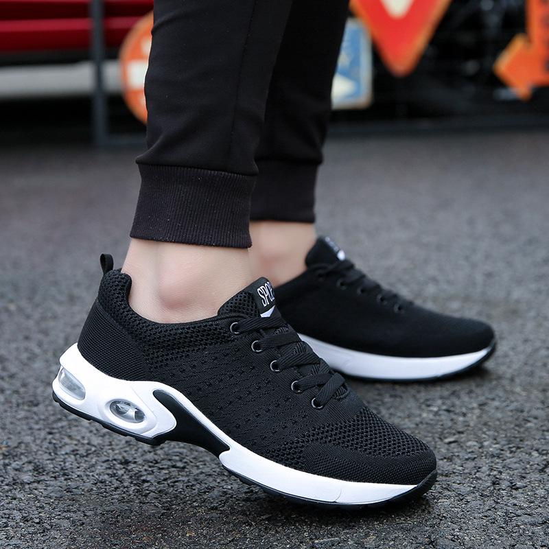 2020 spring and summer new black versatile mother shoes casual shoes single mesh shoes women's breathable mesh women's shoes sports shoes