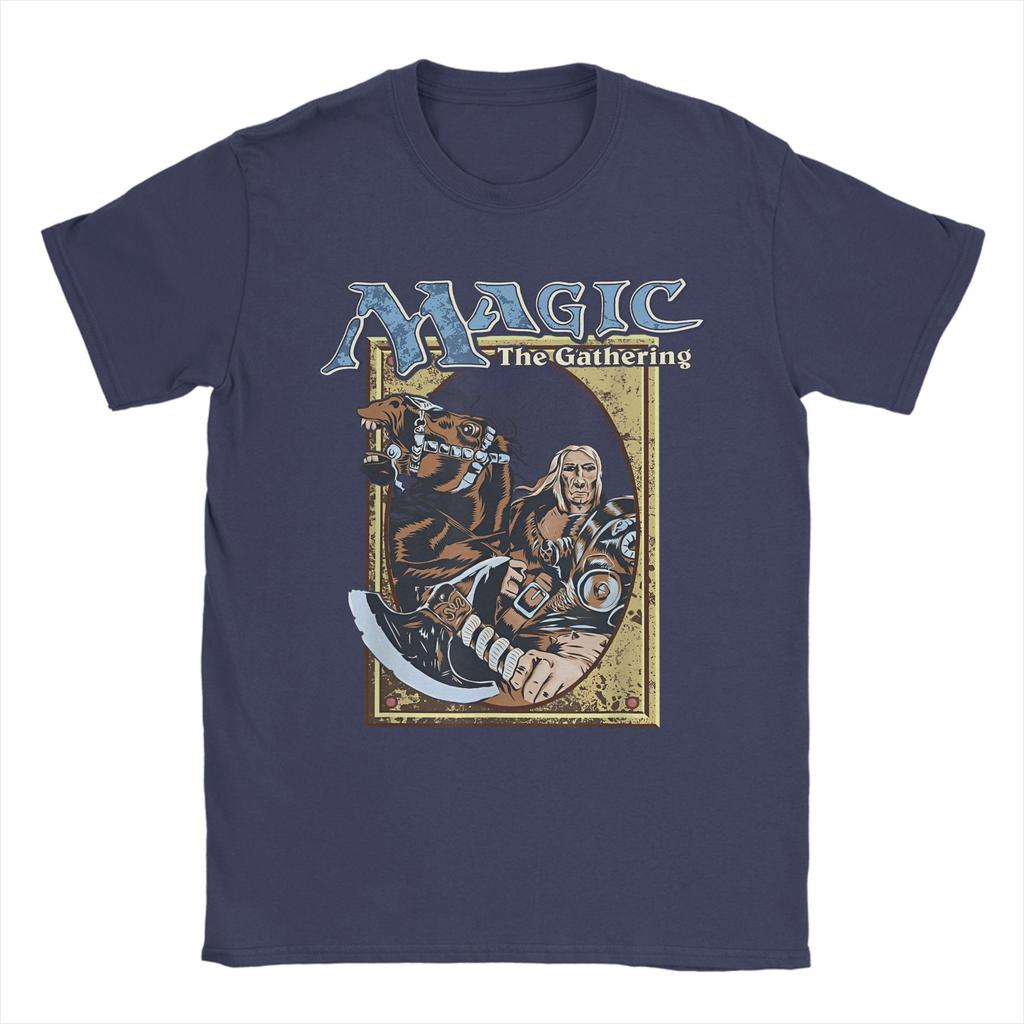 Men T-Shirt Games Gathering MTG Novelty 100% Cotton Tees Short Sleeve Fifth Edition Deck T Shirt O Neck Tops Gift Idea