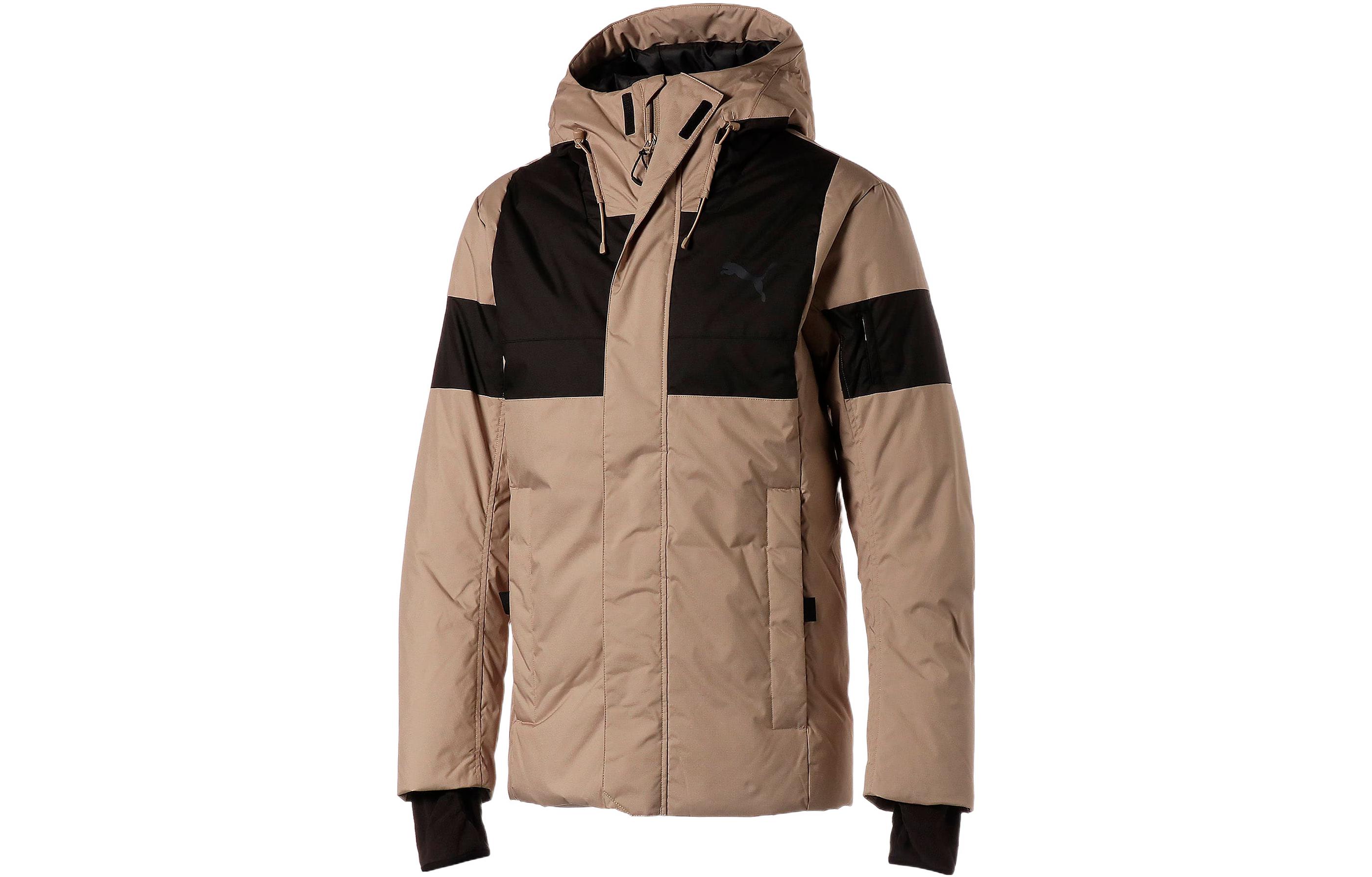 Мужская пуховая куртка PUMA Светло-коричневая 848286-40 XL