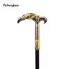 Golden Black Reaper's Sense Stil Gehstock Party Mode Eleganter Gehstock Dekorativer Cospaly Cane Knauf Crosier 90 cm