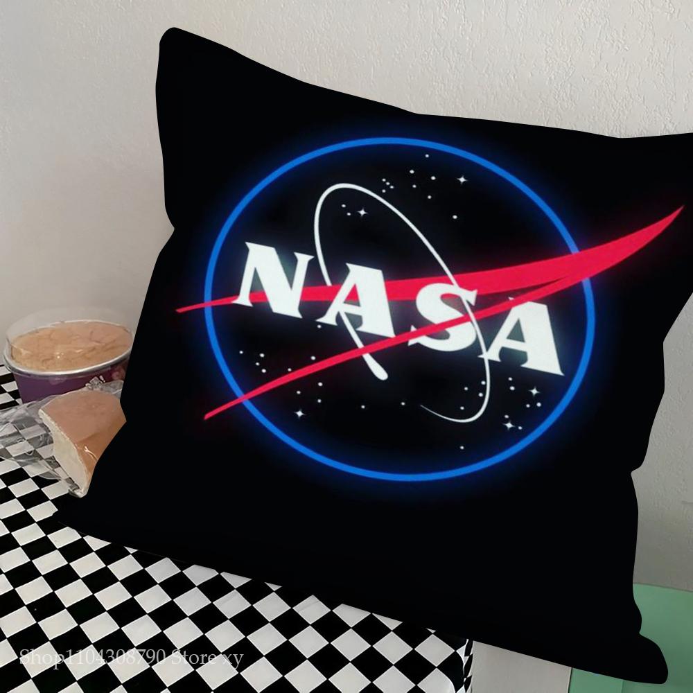 1pc NASA Pillow Case Square Bedroom Sofa Leisure Comfort Cushion Car Living Room Home Decoration
