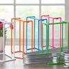 Clothes Hanger Organizer Space-saving PP Hanger Stacker Rack with Lifting Handle for Laundry Bathroom