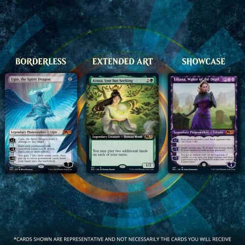 Magic: The Gathering Core Set 2021 (M21) Collector's Booster Pack, Japanese Edition, 12 Packs (Box), MTG Trading Cards, Wizards of the Coast