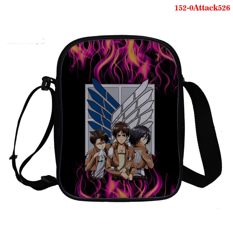 Attack On Giant Peripheral Digital 3D Printed Backpack Student School Bag Full Color Bag Double Shoulder Bag
