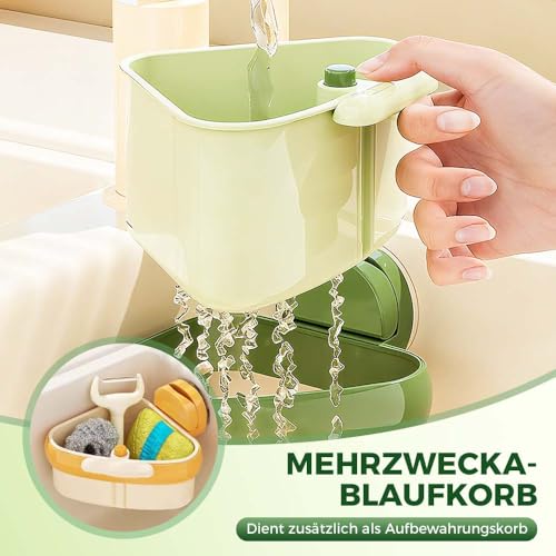 Household Kitchen Suction Cup Sink Leaking Basket