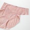 Aimer Damen Mittelhohe Atmungsaktive Slips mit Spitzenbesatz