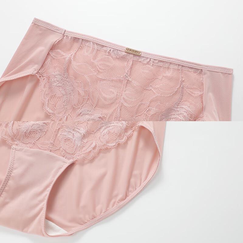 Aimer Damen Mittelhohe Atmungsaktive Slips mit Spitzenbesatz