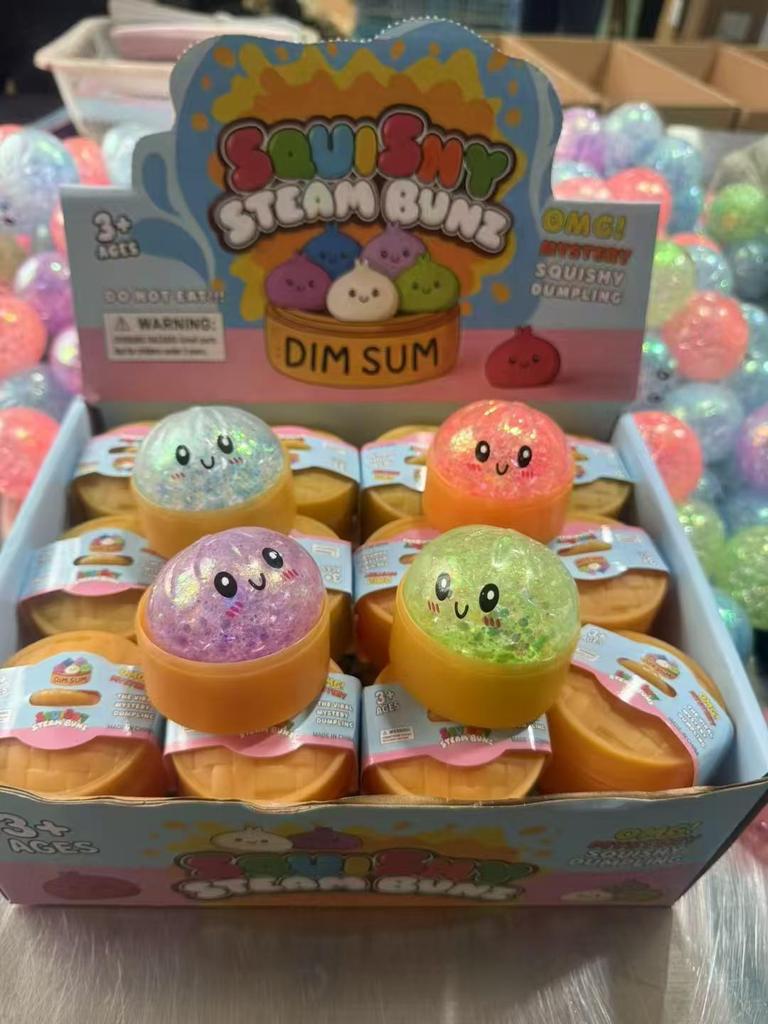 Internet Famous Slow Rebound Steamed Bun Stress Relief Squeeze Toy for Adults - Creative and Funny Decompression Tool