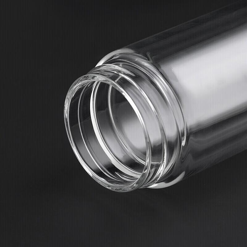 Thermos Double-Layer Glass Tea Infuser Bottle