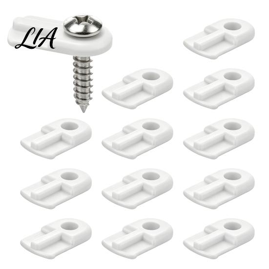 Replacement Clips for Window Screens Screen Clips, Retainer with Screws Frame Outdoor Fasteners Replacement, Durable Storm Windows and Mesh