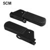 1pair Electric Moped Front Pedal Scooter Front Foldable Pedal Leg Support Pad Thickened Steel Plate Accessories