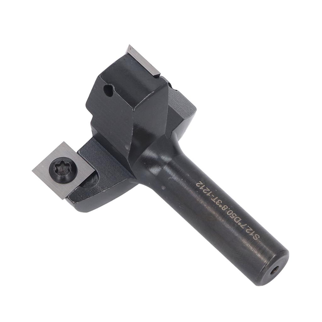 Spoilboard Surfacing Router Bit 3 Flute 1/2in Shank 2in Cutting Diameter Carbide Insert Planing Bit