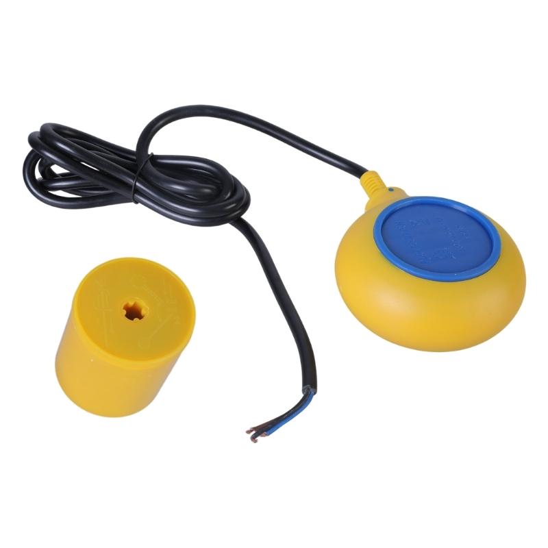 Float Water Level Switch Water Level Controller Sensor Contactor Fit for Water Oil for Tank Etc with 1m/2m Sensor Cable