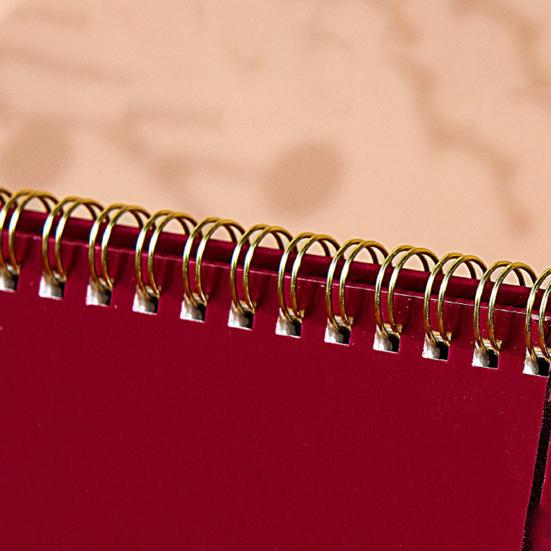 New Year Calendar 2026 Chinese Style Desktop Calendar with Golden Horse Auspicious Design Practical