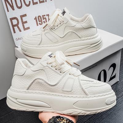 Shoes Winter New Thick-soled Lace-up Casual Shoes Retro Dad Shoes Heightening Sports Board Shoes