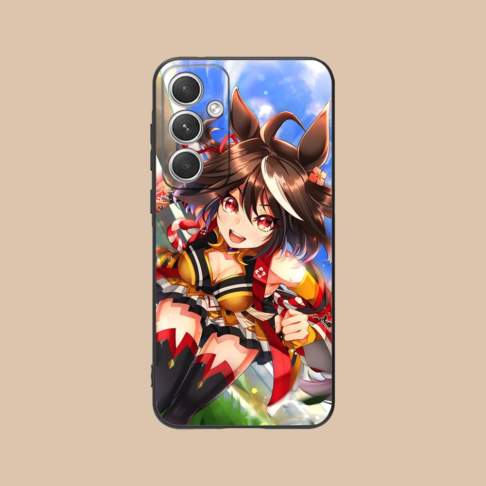 Anime Uma Musume Kitasan Phone Case for Samsung Galaxy S26 S25 S24 S23 S22 S21 S20 Note20 Plus FE Ultra Colorful Cover Pretty