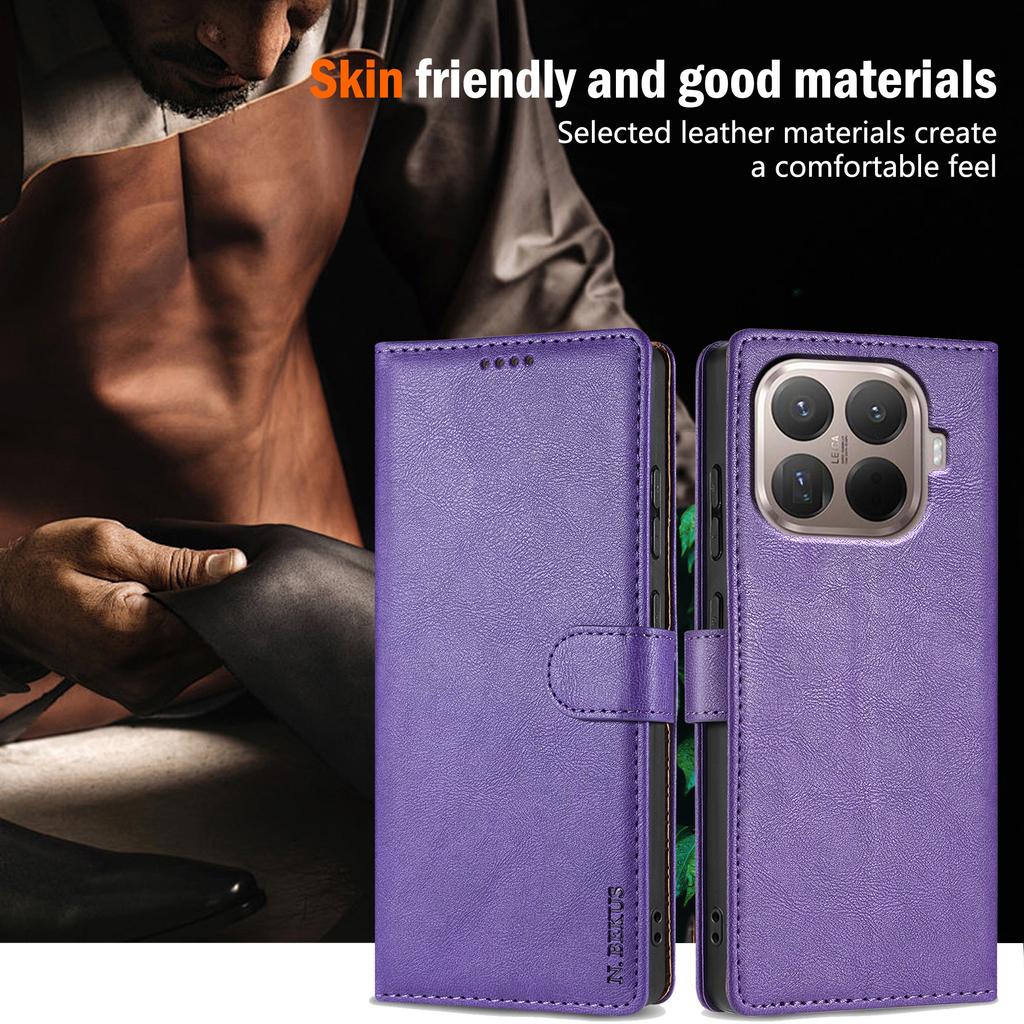 N.BEKUS CSJ-001 For Xiaomi 15T Pro Stand Case PU Leather Wallet Phone Cover
