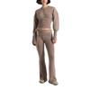 Maniere De Voir Womens/Ladies Knitted Tie Belt Fitted And Flared Leggings