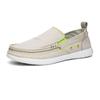 Fashion Men's Canvas Shoes Korean Style Loafers Slip-On Flat Shoes Breathable Wear-Resistant Casual Shoes Fashion Men's Shoes 2025