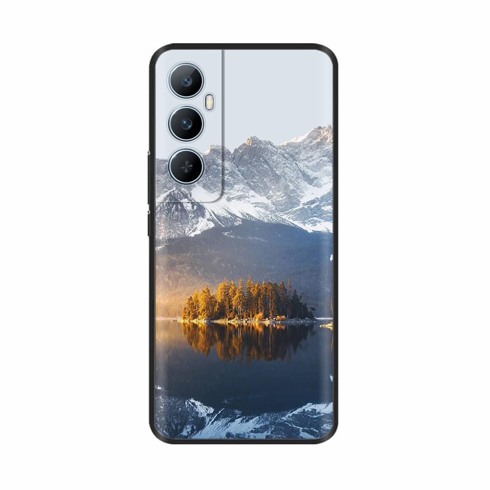 For Realme C65 4G C 65 RealmeC65 6.67" 2024 Silicone Phone Cover Lovely Flower Lightweight Cover for Oppo Realme C65 Cases Shell