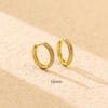 YHE0692 Cross Light Luxury S925 Sterling Silver Diamond Ear Cuff - Multiple Sizes, High-Class Stackable Earrings for Women