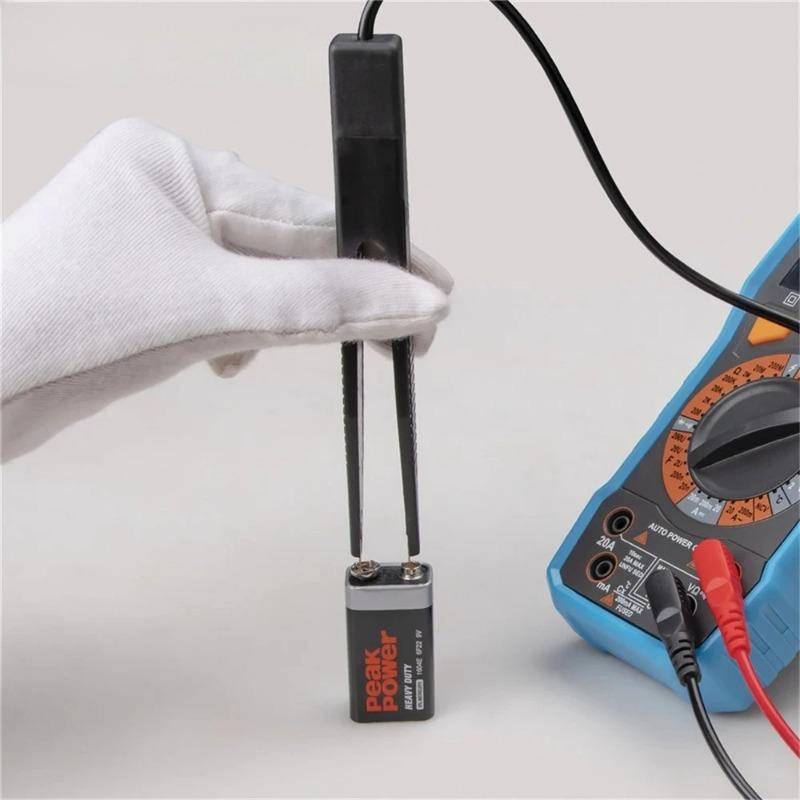 Capacitor Clamp Detector Wire Test Lead Clamp LCR Universal Capacitor Resistor Multimeter Accessories Convenient and Practical
