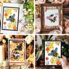 Carbon Steel Cutting Dies Stencils for DIY Scrapbooking Photo Album Decorative Embossing Paper Card Bees 160x104~110x0.8mm
