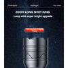 Powerful LED Flashlight Ultra Strong Light Torch USB Rechargeable Outdoor Camping Lamp Long-range Zoom Lantern Power Display