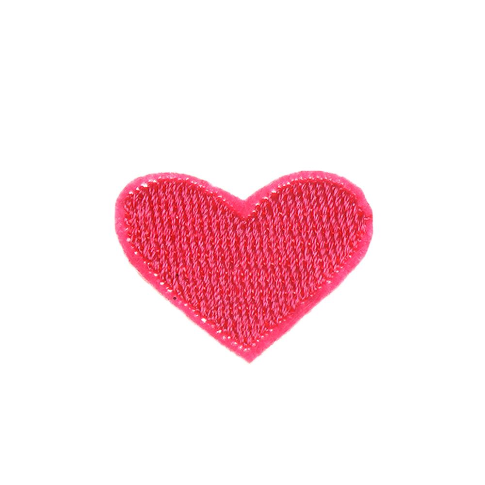 Sewing On DIY Love Heart Appliques Clothes Sticker Badge Patches