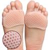 1/2/4pair Metatarsal Pads Toe Separator Pain Relief Foot Pads Orthotics Foot Massage Insoles Forefoot Socks Foot Care Tool