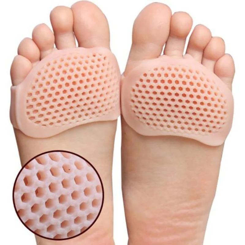 1/2/4pair Metatarsal Pads Toe Separator Pain Relief Foot Pads Orthotics Foot Massage Insoles Forefoot Socks Foot Care Tool