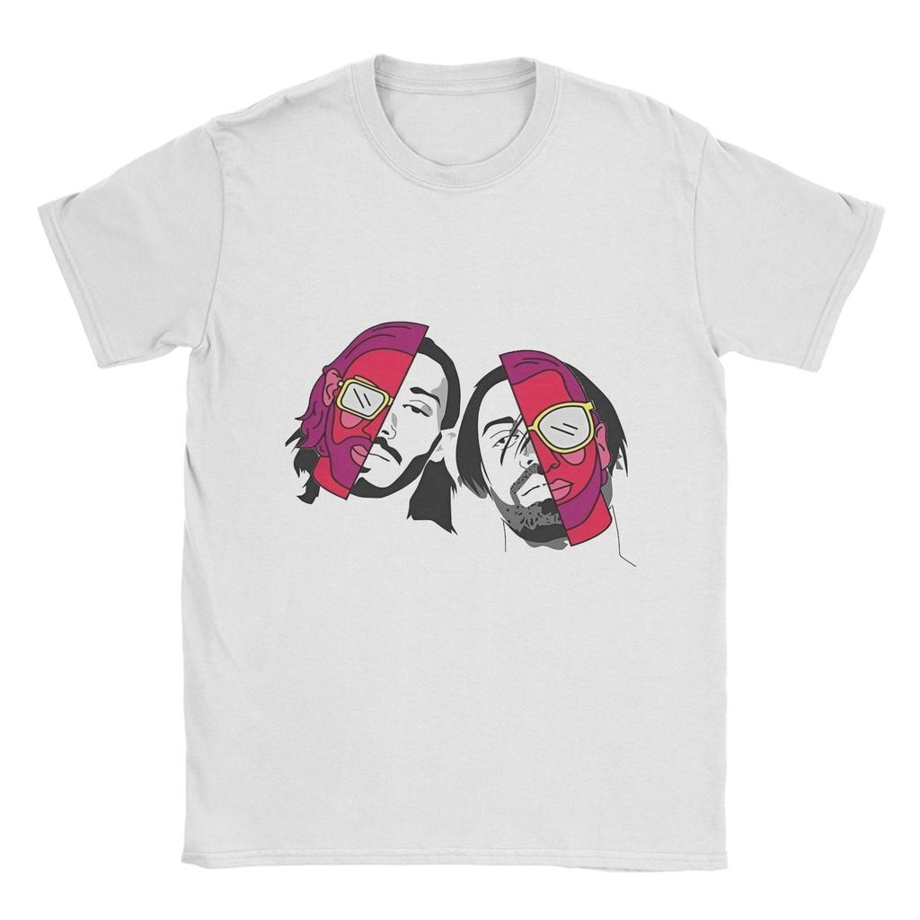 PNL Two Neon Brothers    T-Shirt Men Rapper  Vintage Cotton Tee Shirt Round Collar Short Sleeve T Shirt Plus Size Clothes