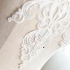Soft Mesh, Bone-Piercing Lace Flower Fabric, High-End Wedding Dress Applique Patch, Handmade Diy Lace Accessories