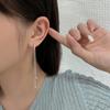 Lindon Copper Alloy Zirkón Náušnice Visiace náušnice pre ženy Darčeky na svadbu