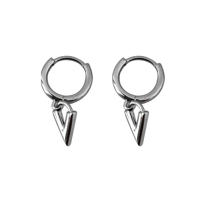 

Маленькие серьги с V-образным вырезом, женские дизайнерские серьги с темпераментом, новые трендовые серьги в подарок