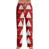 Anime Pajama Pants Sleepwear Casual Drawstring Elastic Waist Pants Comfy Straight Yoga Loose Trousers