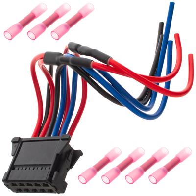 Renault Clio III Grand Scenic II Megane II Modus Scenic II Twingo II Wind chicote elétrico com plugue de resistor de 8 PINOS