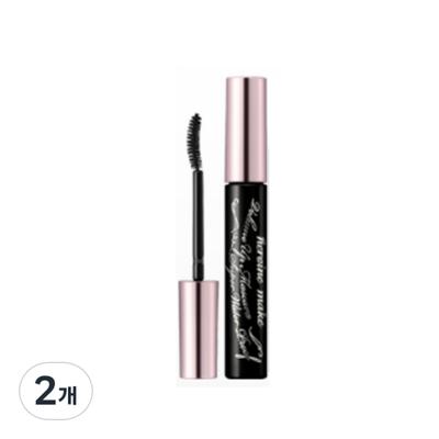 Heroine Make Volume Up Mascara Super Waterproof, 01 Deep Black, 2 шт.
