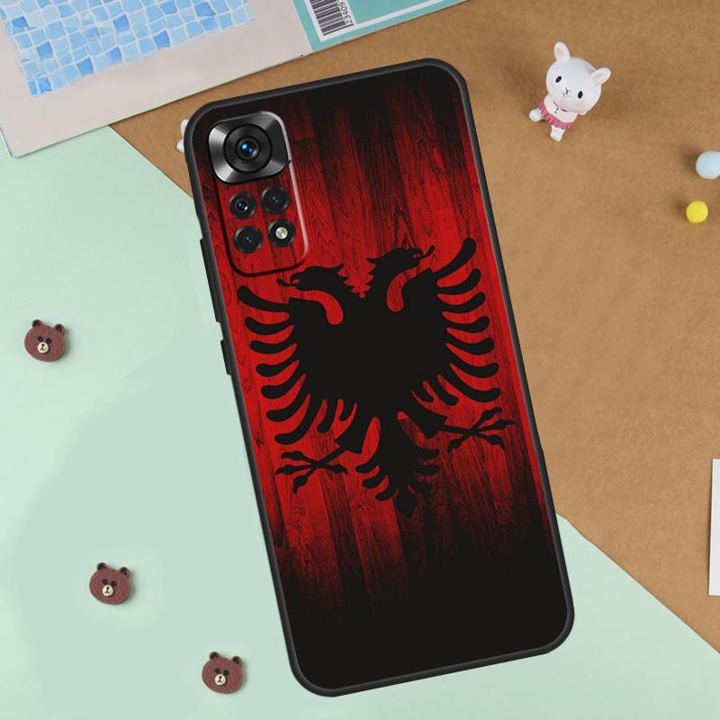 

Albania Flag Case For Xiaomi Redmi Note 13 14 9 10 11 12 Pro 10S 11S 12S Cover For Redmi 13C 10C 12C 14C Redmi 10