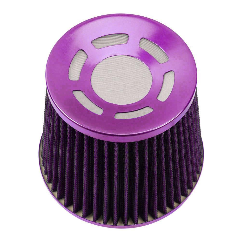 

Car Modification Air Filter with High Flow Intake Mushroom Head Mushroom Head Air Filter Car Air Filter 76mm фиолетовый