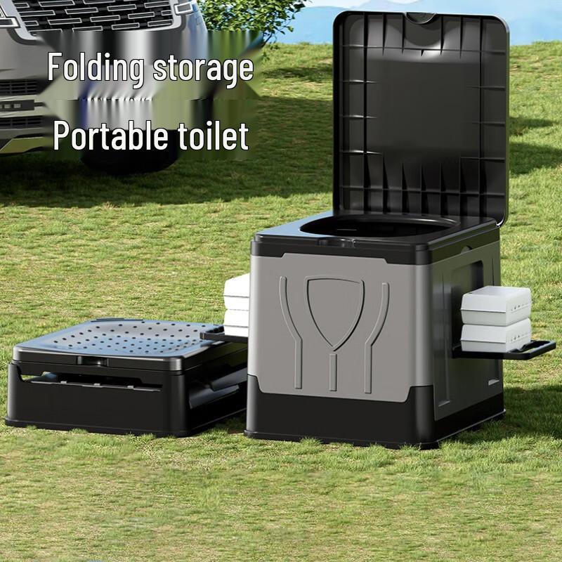 Portable Folding Camping & Car Toilet