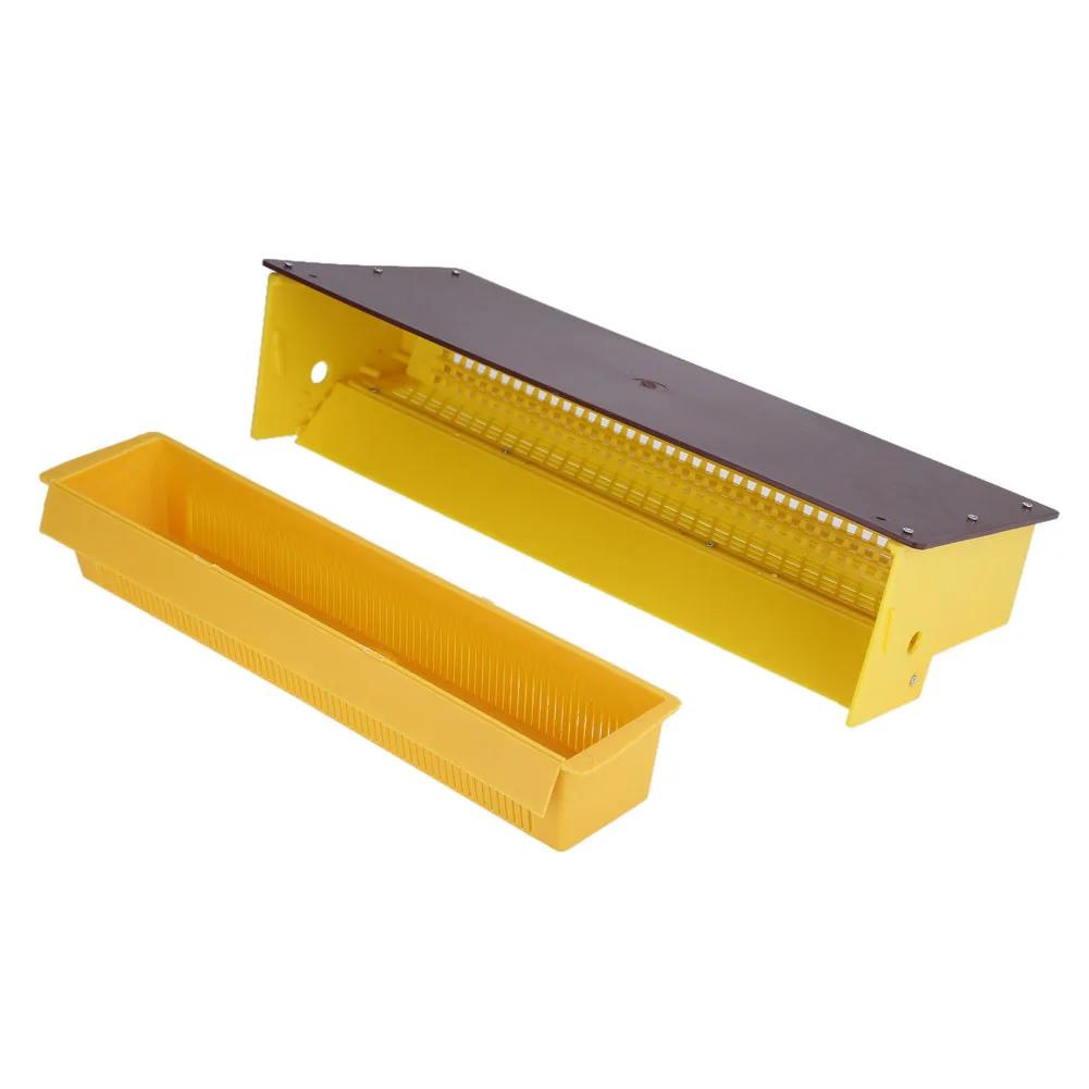 Yellow Plastic Pollen Collector Tray Trap Entrance Pollen Collector Beekeeper