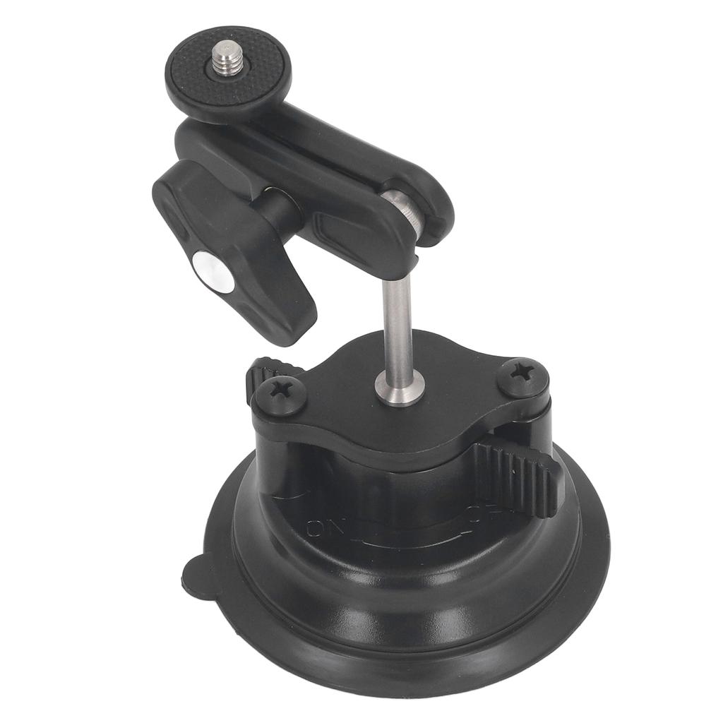 Sugekopp Kamera Bilfeste med Kulehode 1/4 Tommers Gjenge Bil Vindusfeste Holder for Action