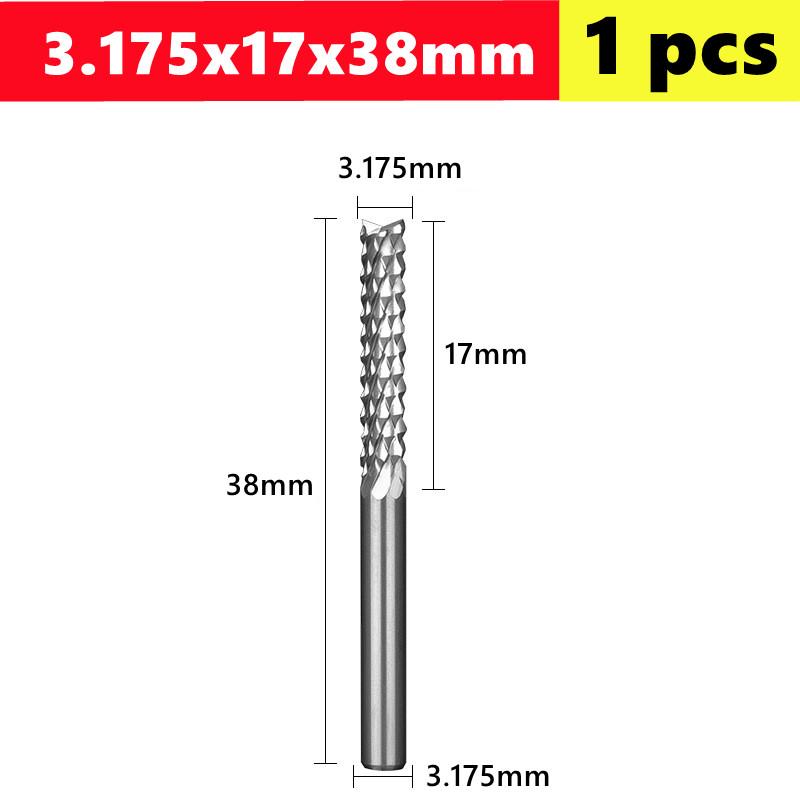 PCB corn  milling cutter Carbide End Mill 3.175/4/6/6.35/8/10/12mm shank,  CNC Cutting Milling PCB MDF ABS Tools Router Bit