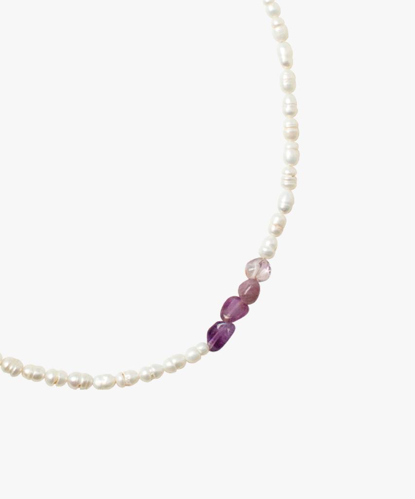 Riomeu Birthstone Necklace : Radiant035