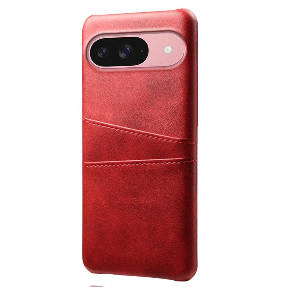 For Google Pixel 10/10 Pro Case Dual Card Slots PU Leather+Hard PC Phone Cover