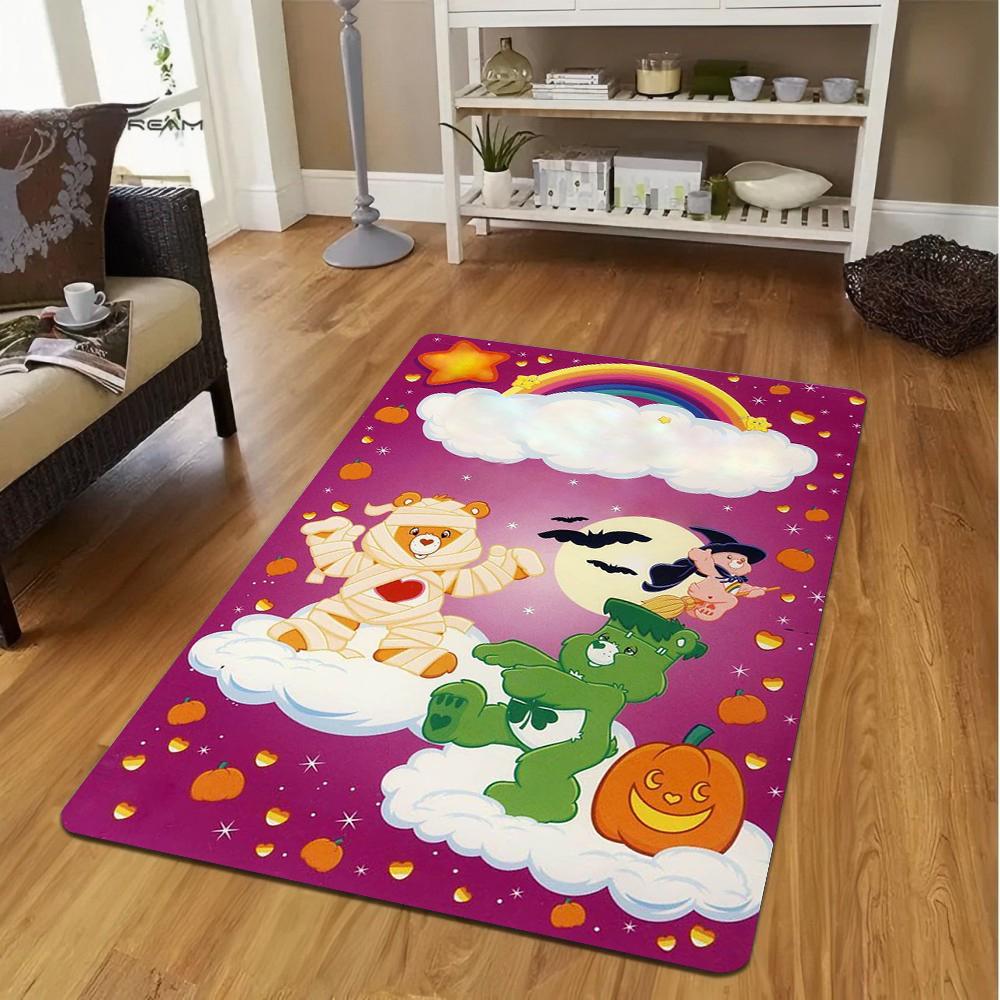 Halloween Care Bears Print Area Kids Carpets for Home Living The Baby Room Child Rug Bedroom Sofa Decor Floor Mats