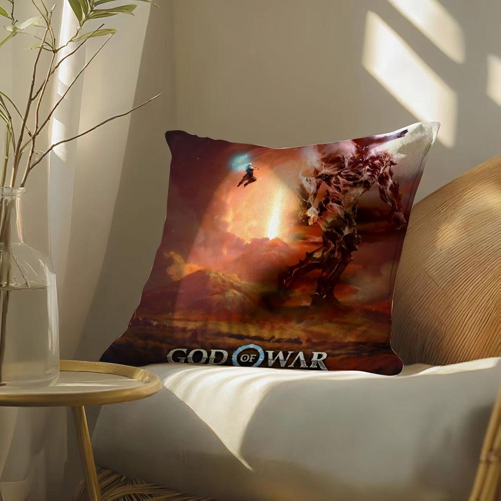 Gameg-Godofwarragnarok Pillow Case Pillowcase, Double-Sided Printed, Sofa Cushion, Bedroom Headboard