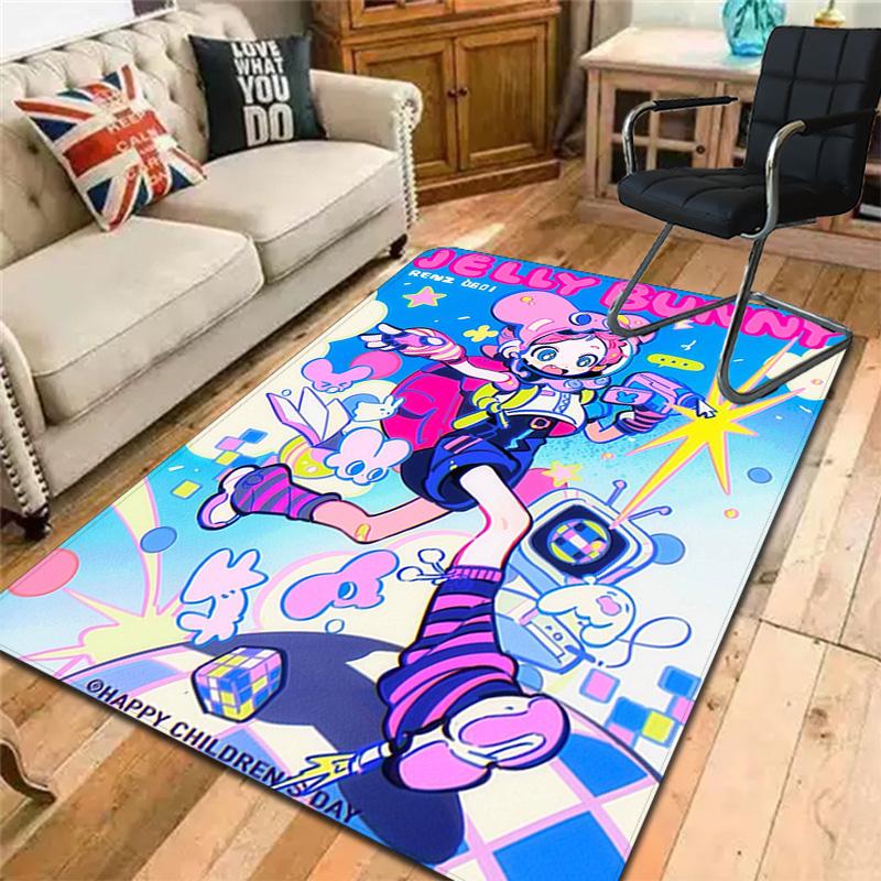 Game: Muse Dash Rug Floor Mat for Living Room or Bedroom Soft and Comfortable Carpet a Gift for Birthday and Holiday.SFF0917393