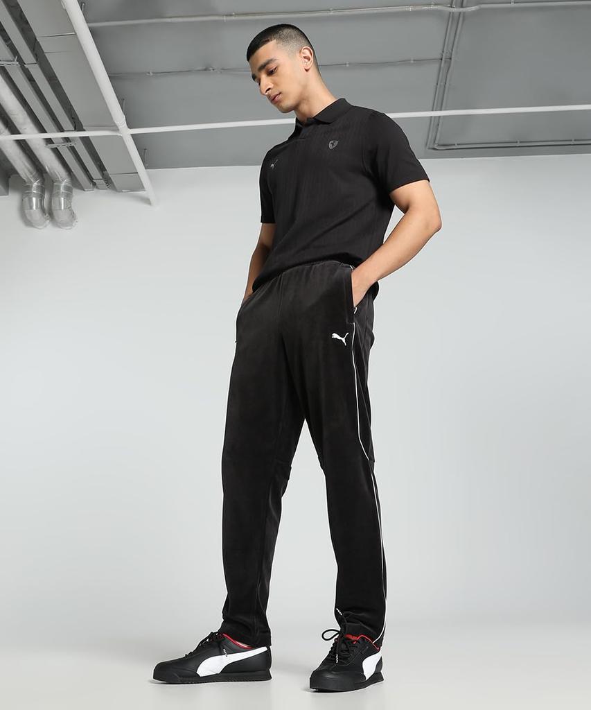 MOTER Car Race Long Pants Jersey FERRARI RACE MT7 PANTS OPEN HEM 627181 24 Color Black [PUMA] Men's Fall/Winter (01)